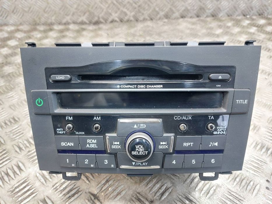 RADIO ODTWARZACZ HONDA CR-V III 2.0 16V 39100-SWA-G212-M1 CQ-EH8671K