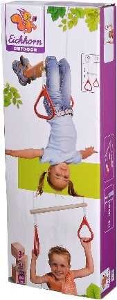 Eichhorn - Outdoor zestaw gimnastyczny 2 w 1, huśtawka i trapez