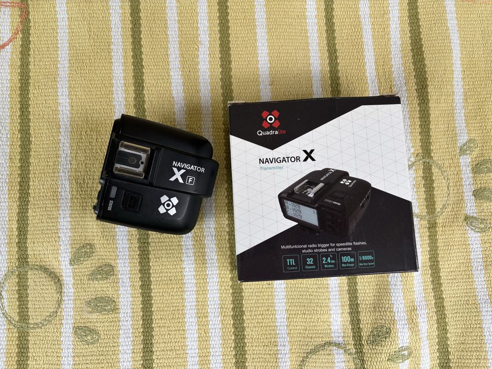 Nadajnik Quadralite Navigator X do Fuji