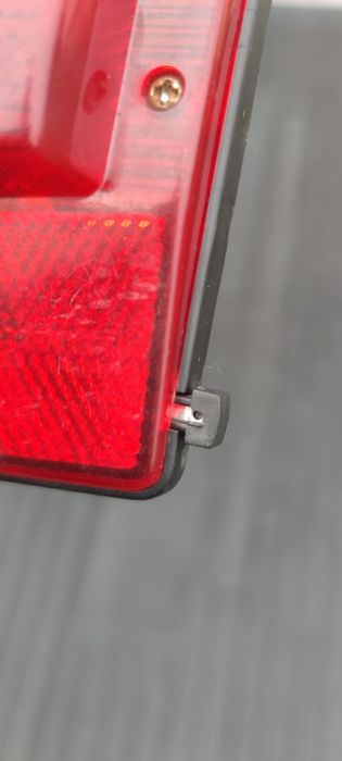 Lampa 2x LED tylna, używana na dynamo.