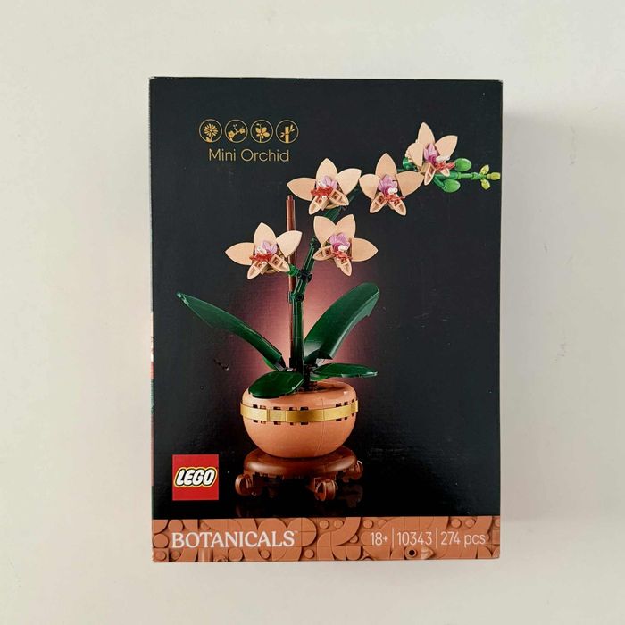 LEGO 10343 Botanical Collection - Mała orchidea