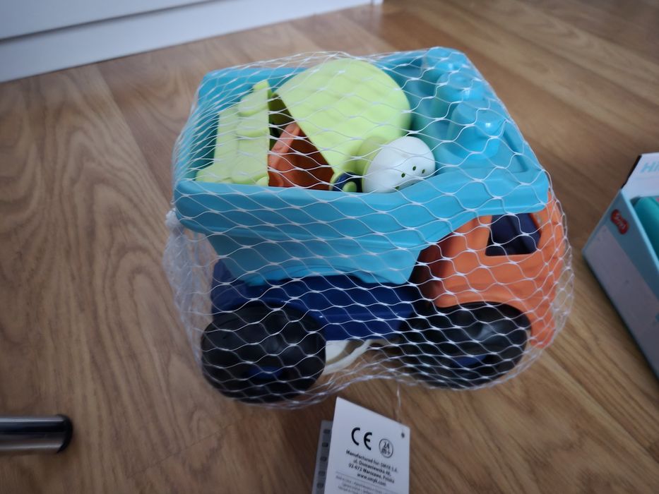 NOWY Samochód zestaw do piasku 24m+ SMYK