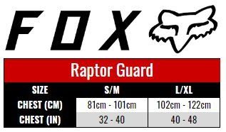 Захист тіла fox raptor vest (size S/M)