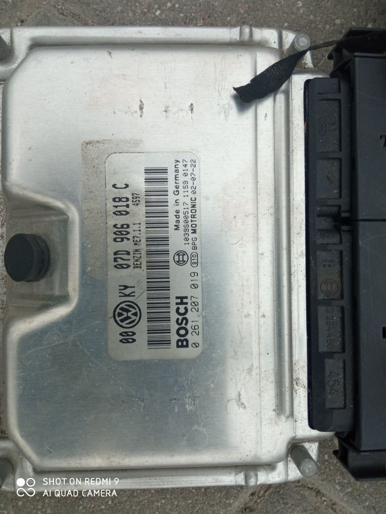 VW Passat B5 lift w8 4.0 komputer sterownik wiązka elektryczna silnika