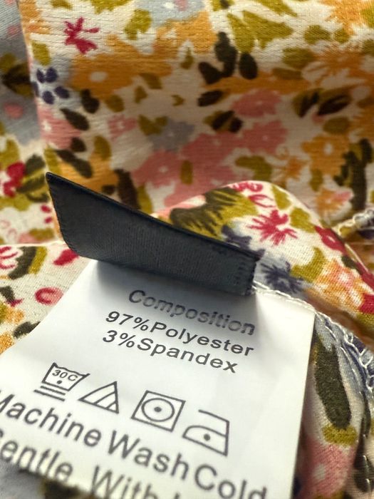 Bluzka w Kwiaty - Etno Boho Folk Style, Rozm. L