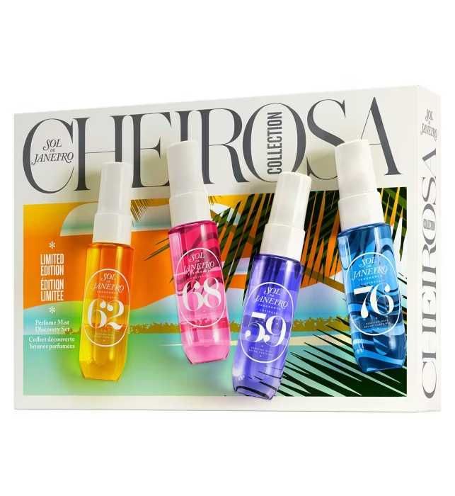 SOL DE JANEIRO Mgiełki perfumowane CHEIROSA 4x 30ml  62`68`59`76`