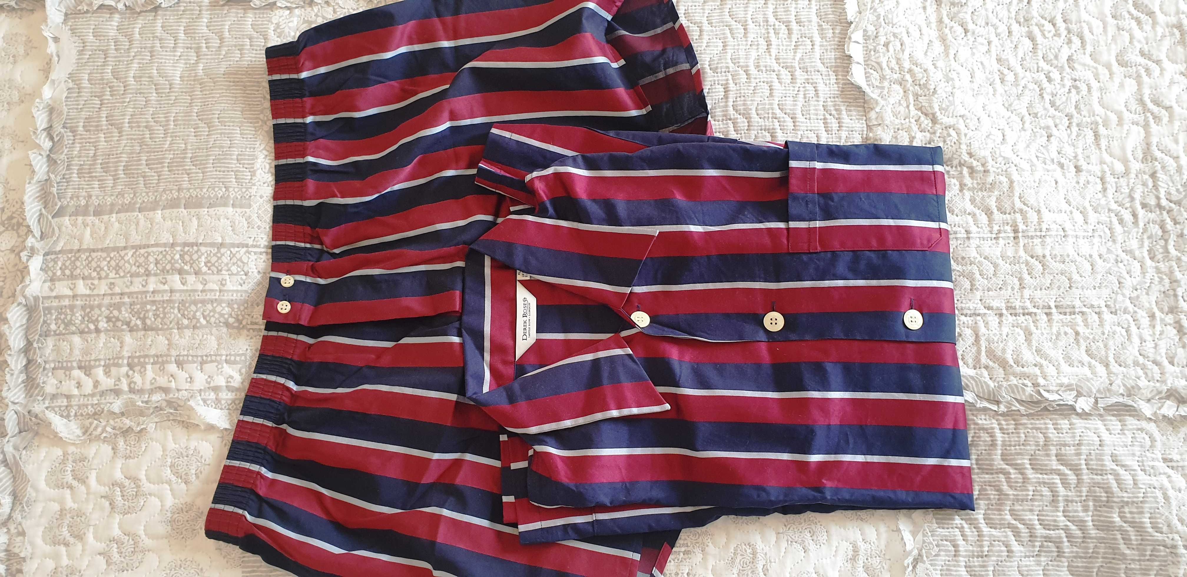 DEREK ROSE Savile Row/London. XL/XXL. Marka luksusowa.