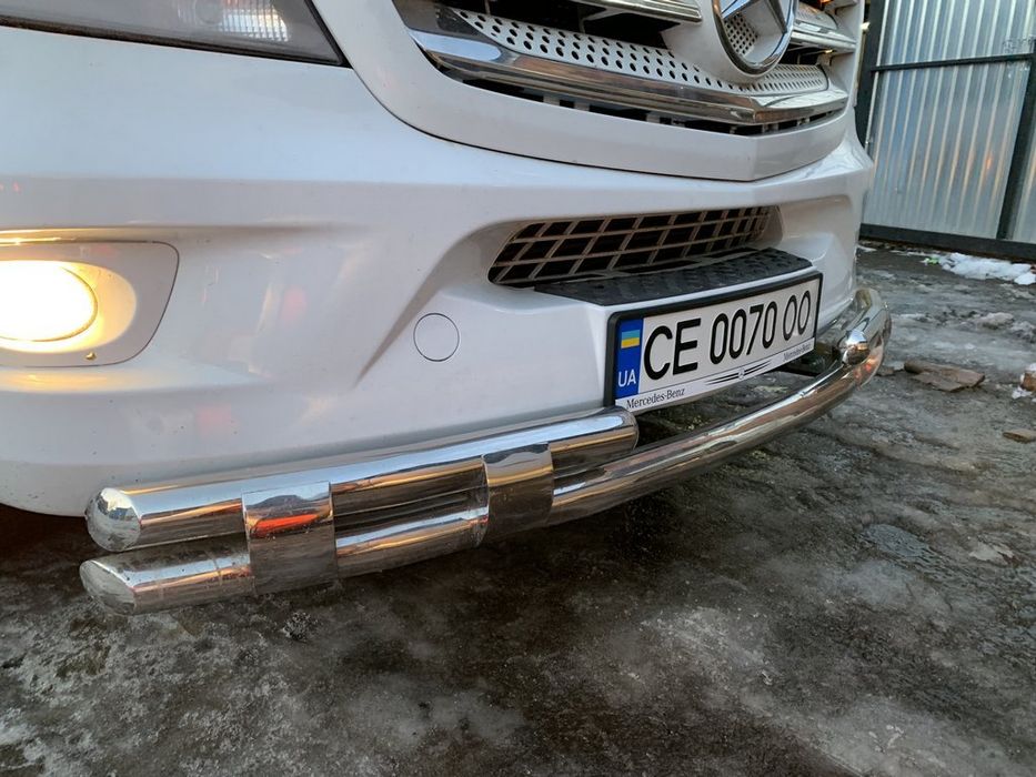 Потужна дуга (кенгурятник) Mercedes Sprinter. Захист бампера!