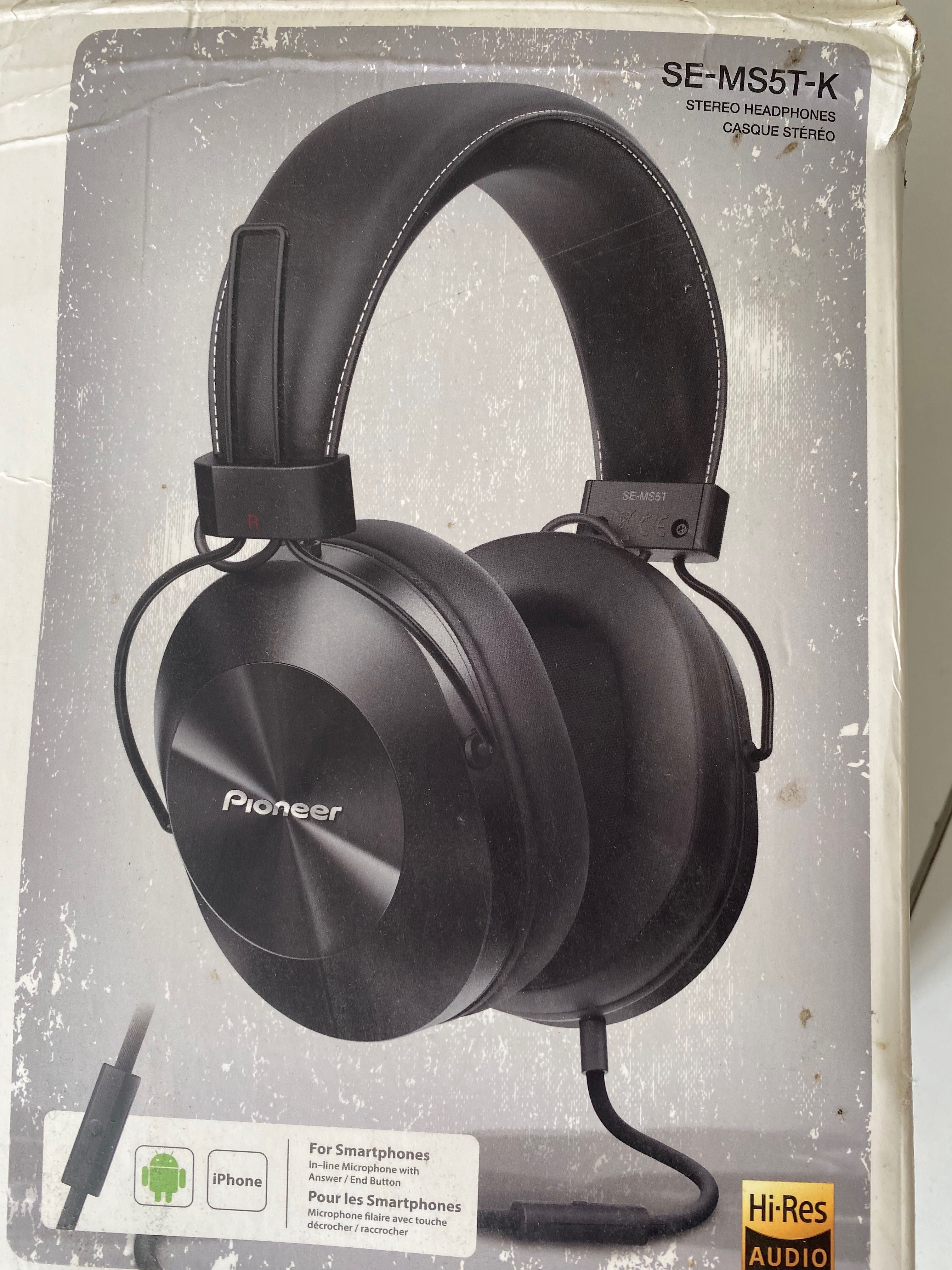 VENDO Auscultadores Pioneer SE-MS5T-K