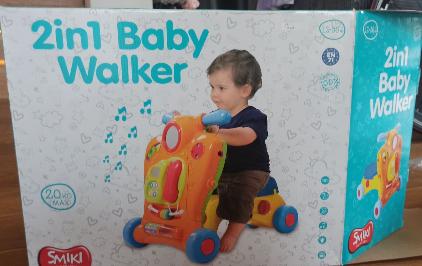 Baby Walker Chodzik Jeździk Smiki