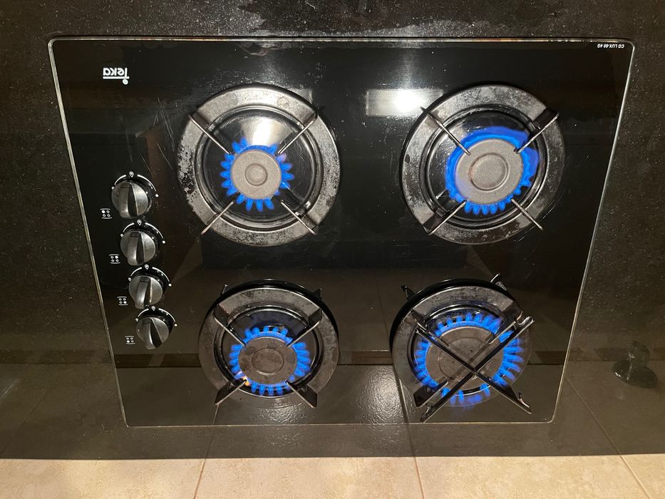 Placa Gas Teka com isqueiro incorporado