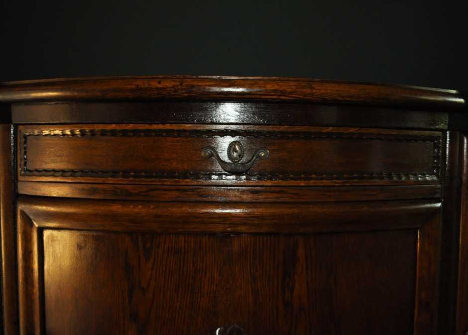 stara komoda rzeźbiona bufet antyk