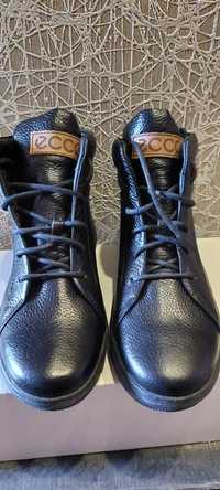 Новые кожаные зимние ботинки Ecco, размер 37, по стельке 24 см
