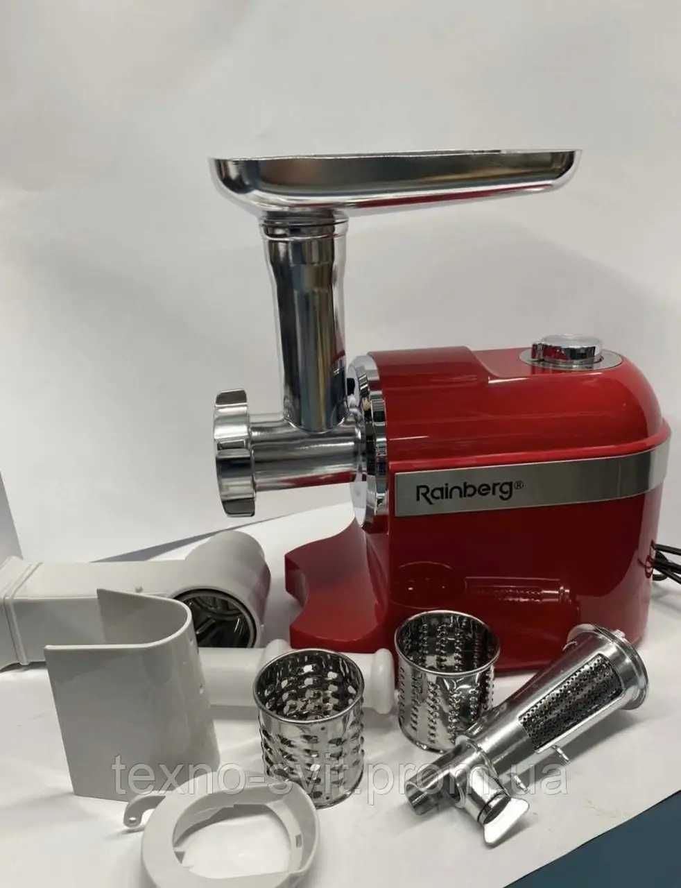 Электрическая Мясорубка Rainberg 3800W RB-2270 с соком  и шинковкой