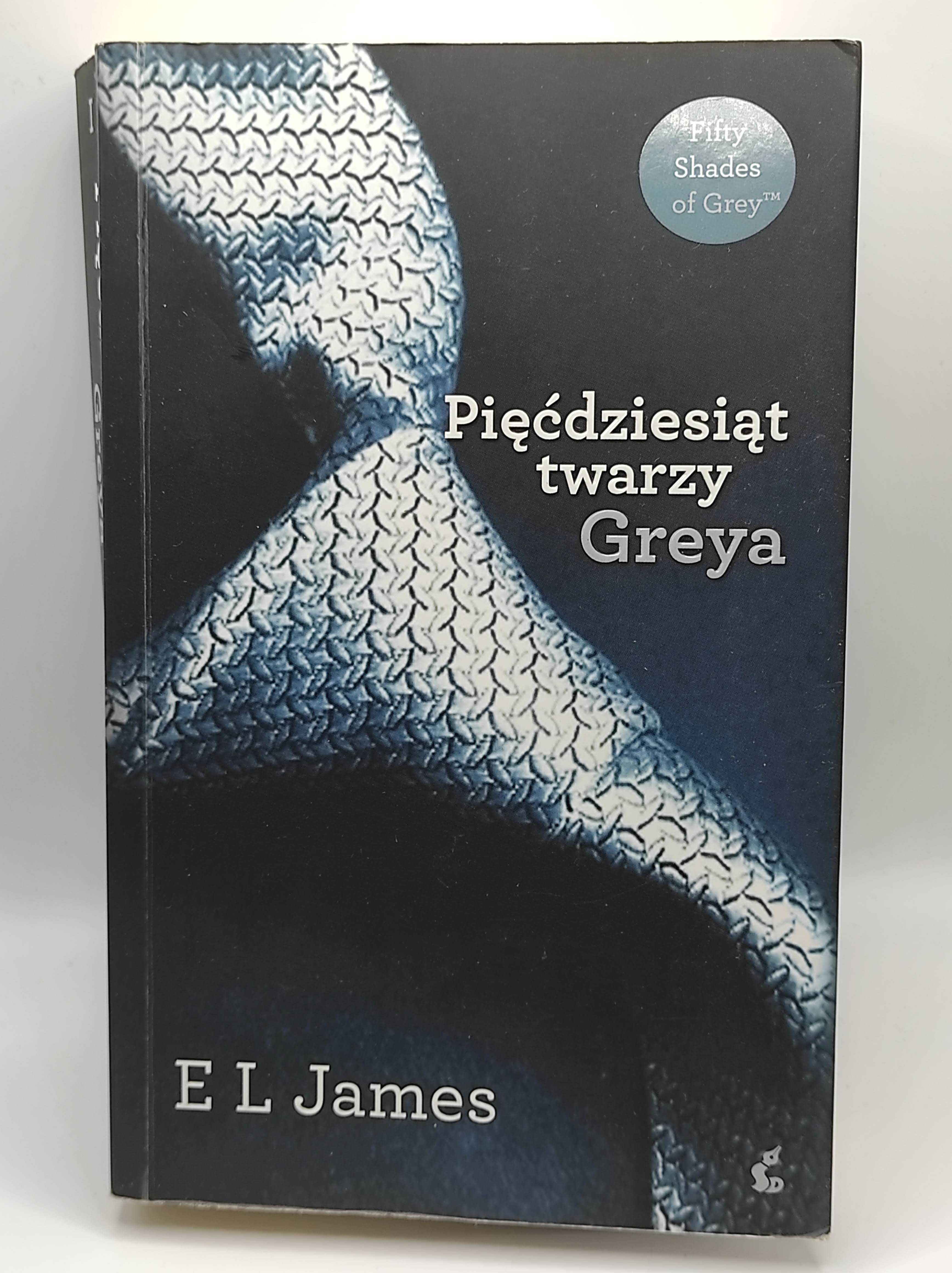 Książka Pięćdziesiąt twarzy Greya E L James