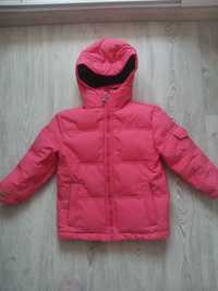 Зимова куртка для дівчинки на пуху 4-5 р