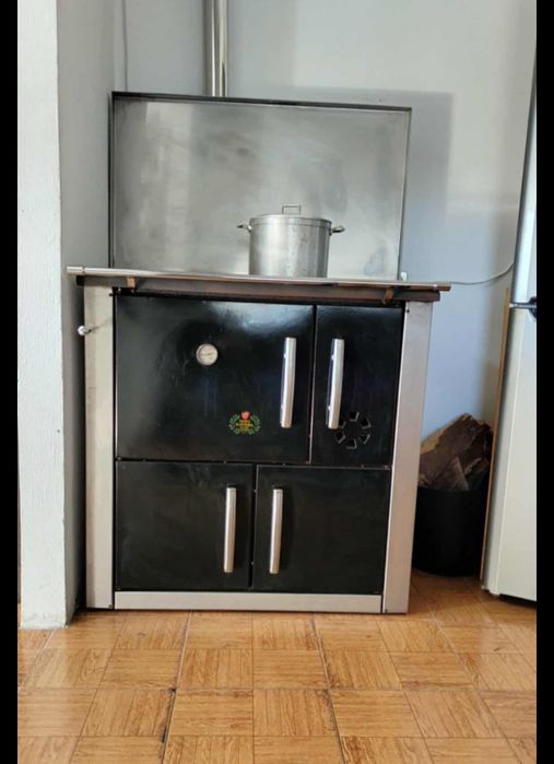 Fogão  a lenha em inox