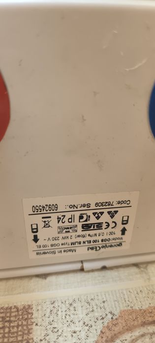 Водонагреватель Gorenje 100 l Slim