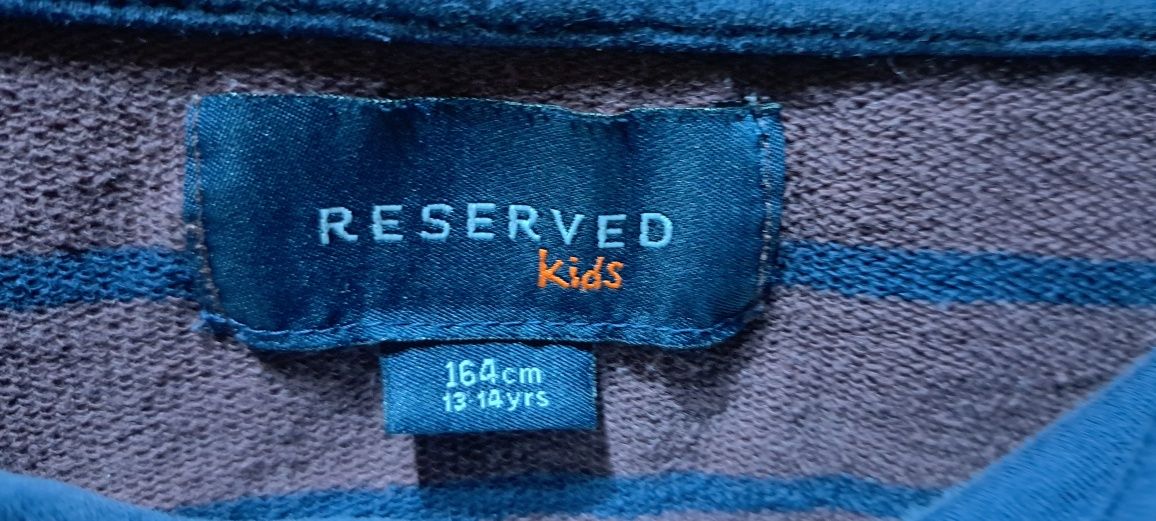 Bluza z kapturem bawełniana dla chłopca Reserved kids