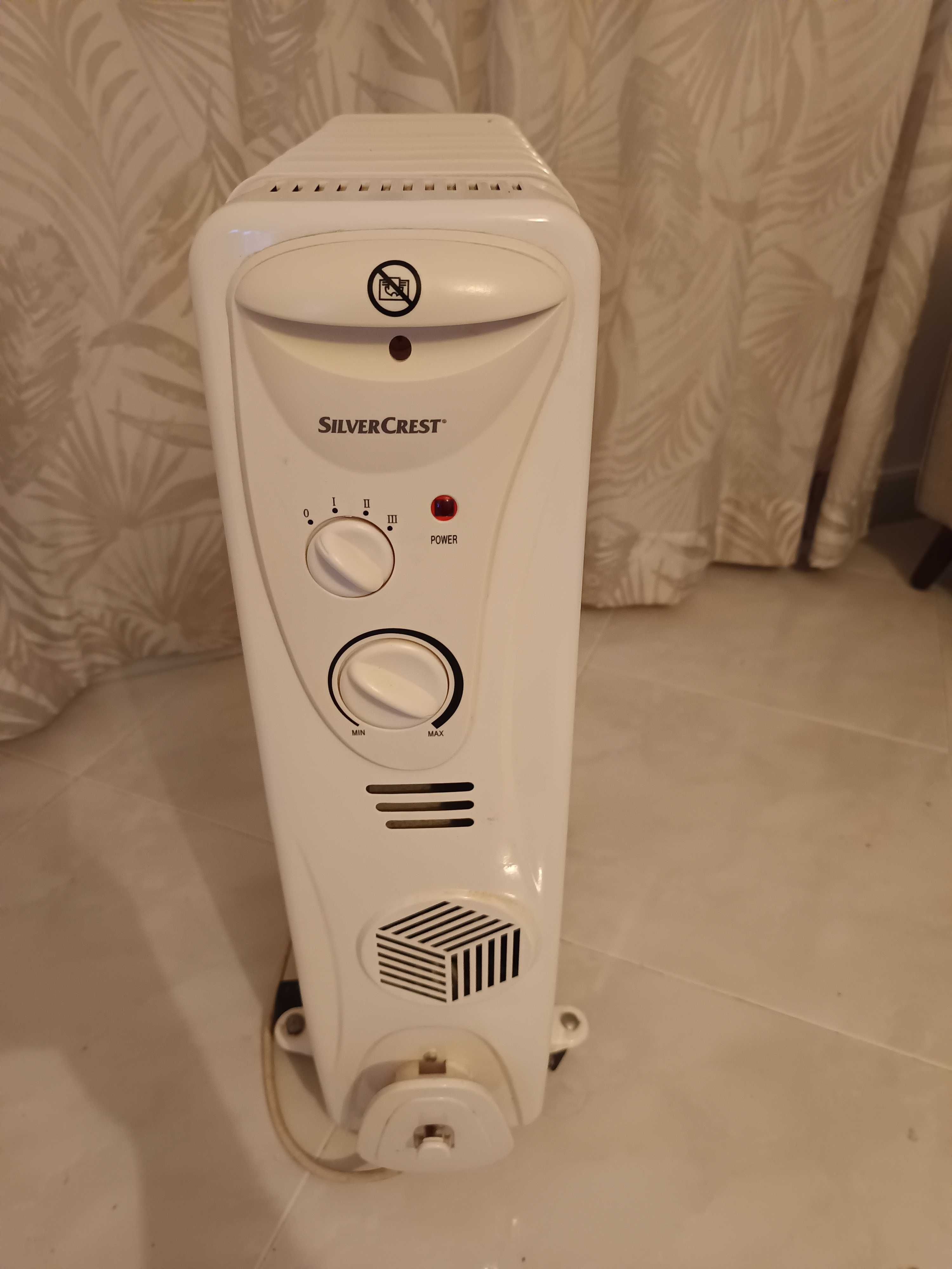 Radiador Silvercrest 2400/2600w 3 níveis