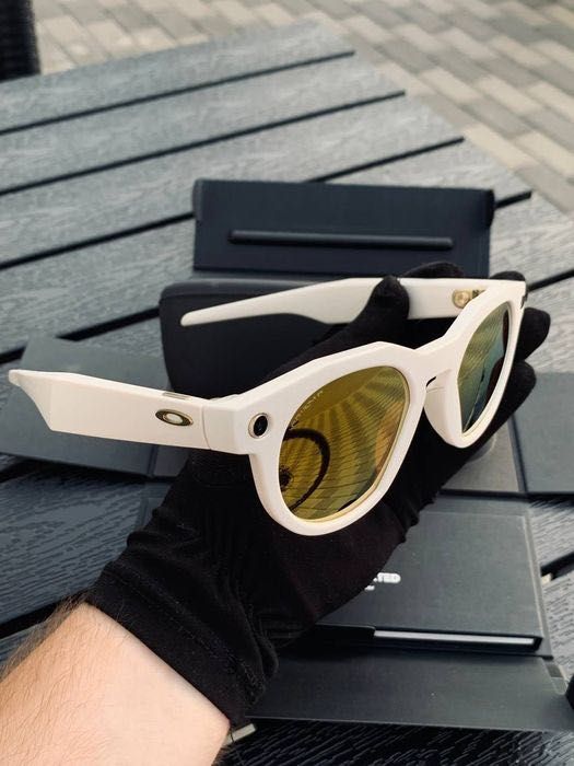 Смарт-окуляри Oakley Meta HSTN | Prizm 24K Polarized warm grey