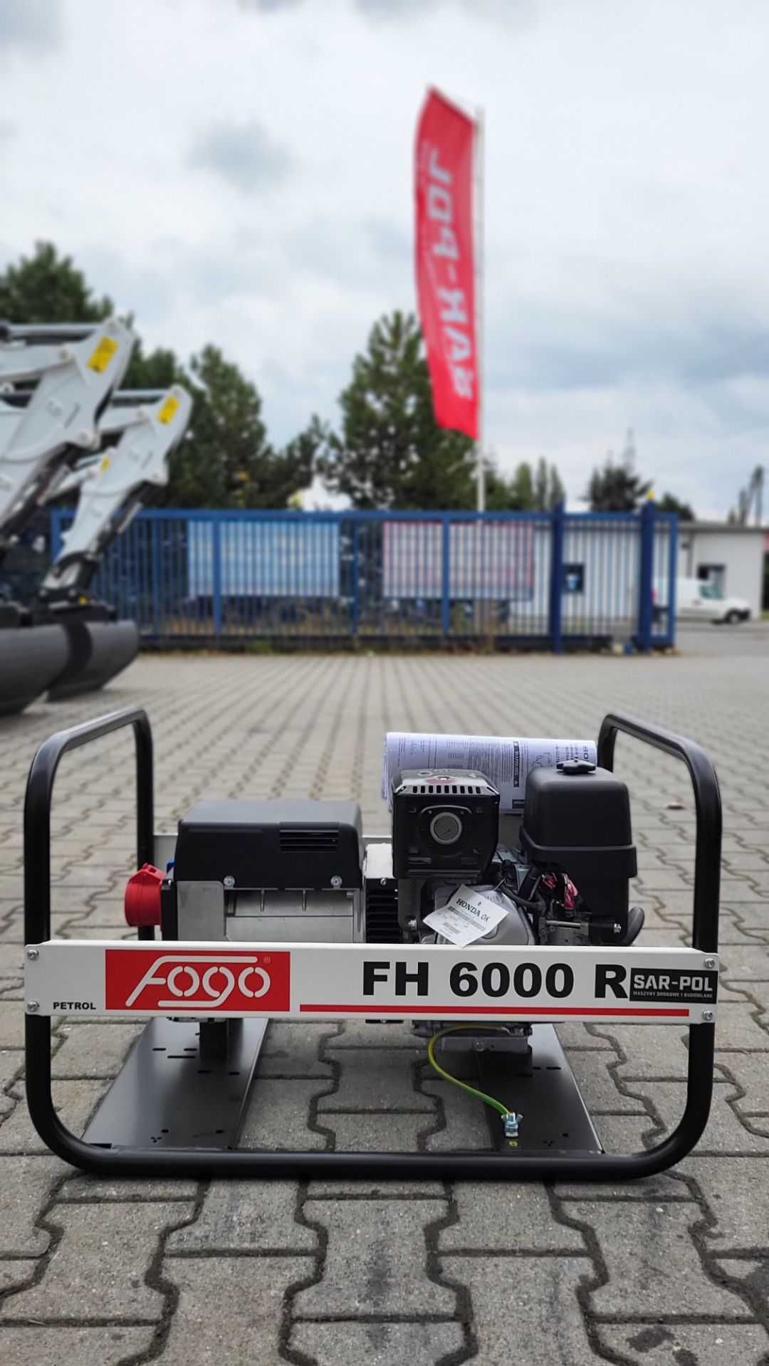 Agregat prądotwórczy FOGO FH 6000 R