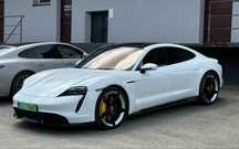 Porsche Taycan Salon Polska skóra 680km bezwypadkowy! FV 23%