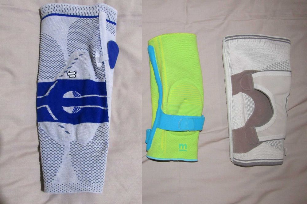 Medi Genumedi PSS, Bauerfeind GenuTrain P3 и Bort для колен