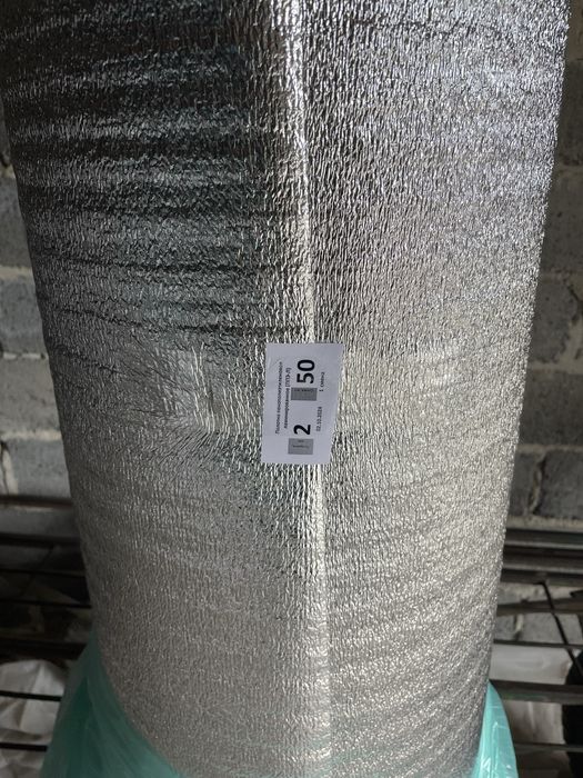 Подложка Фольга под ламинат утеплитель