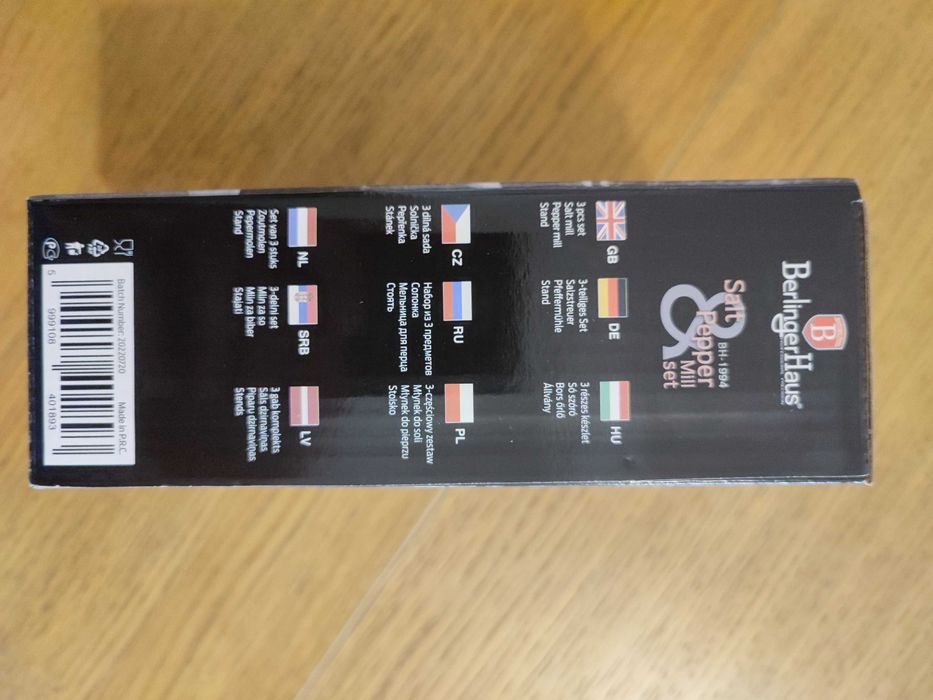 Saleiro e Pimenteiro BerlingerHaus