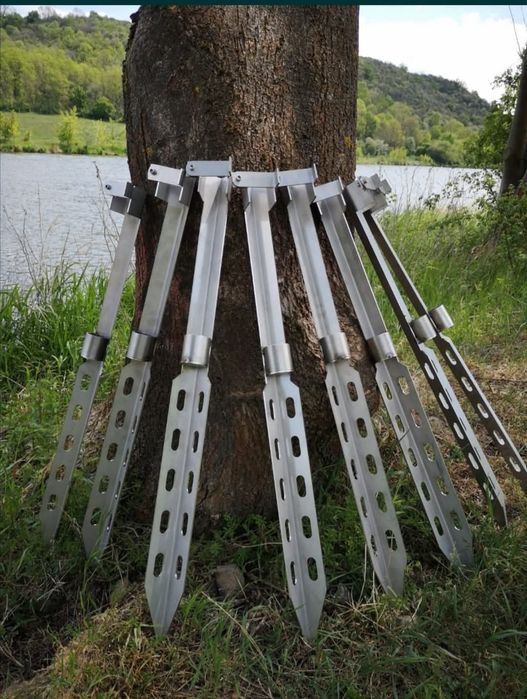 Podpórki sumowe nierdzewne 2 szt