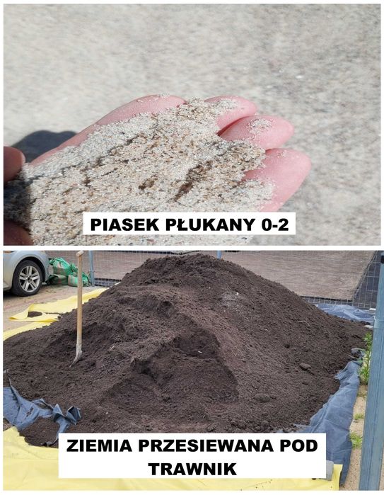 Podbudowa,Gruz betonowy,Tłuczeń,Beton,Ziemia,Piaski,Kamień Ozdobny