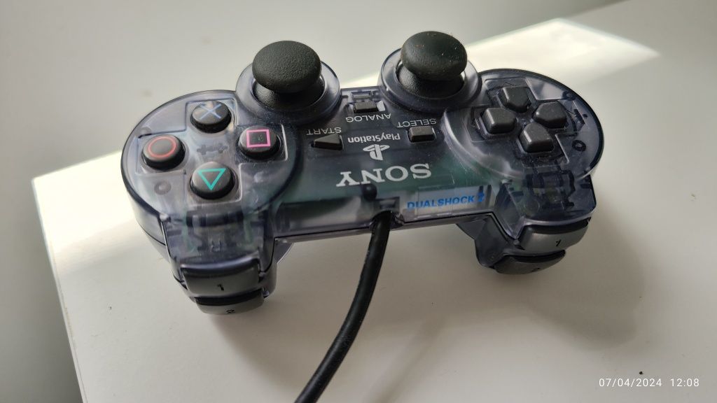 Comando PS2 RETRO transparente