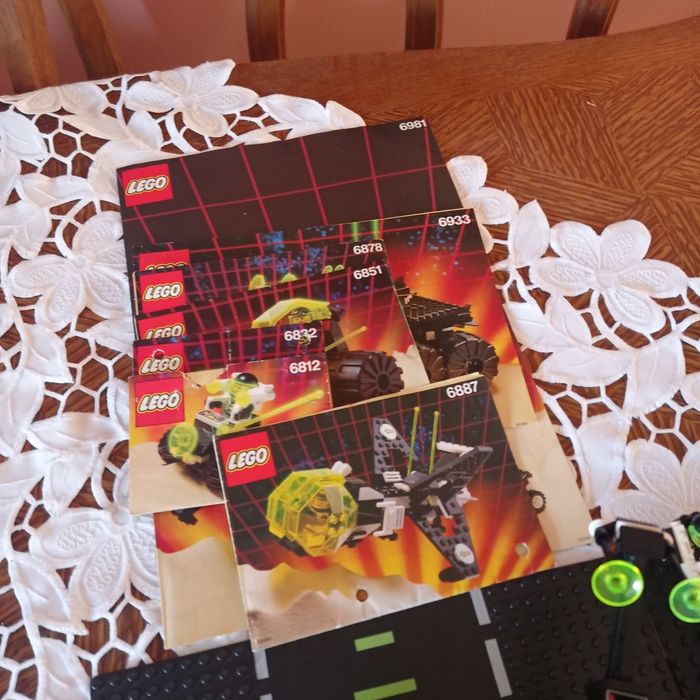 Kolekcja Lego Blacktron 6988 lata 90 Space 6981