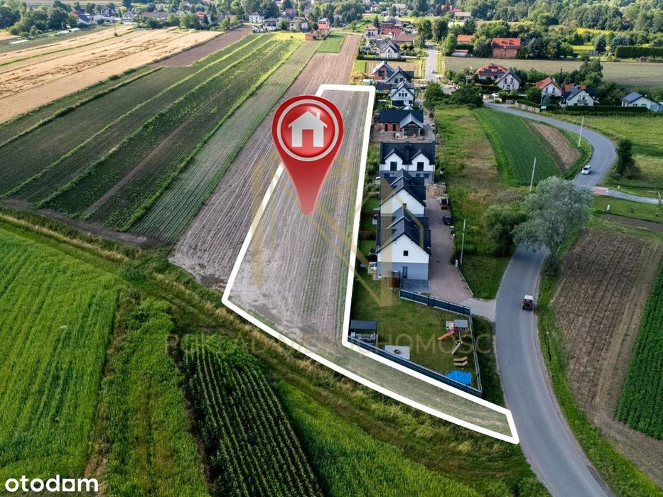 Działka 54ar pod osiedle bliźniaków-spokojna okolica, blisko obwodnicy