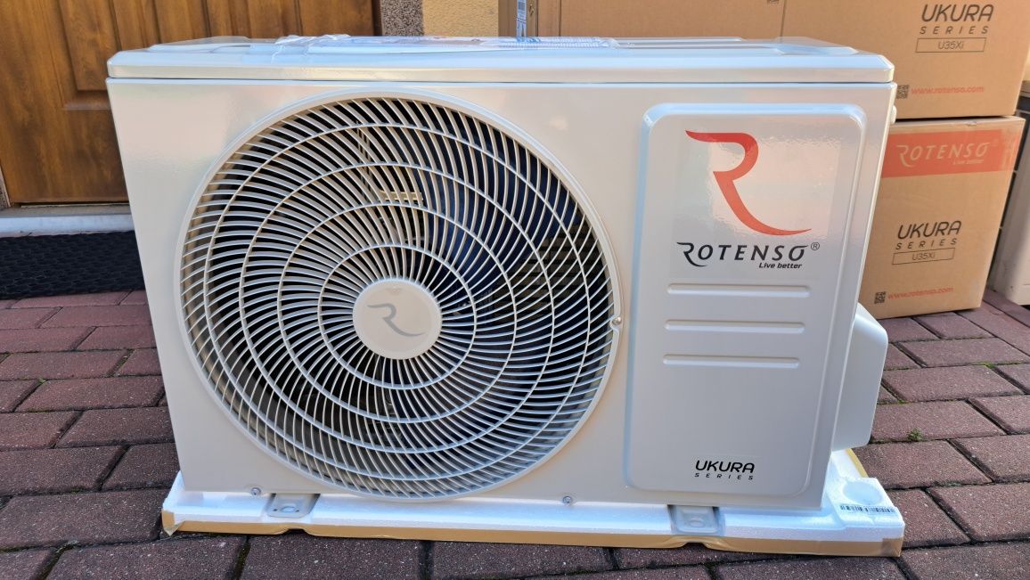Klimatyzator Rotenso Ukura 3,5kW Nowy, możliwy montaż, faktura VAT