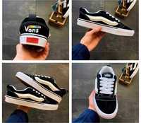 Кеды Vans Vault UA Knu-Skool VR3 LX Imran Potato Black White вансы