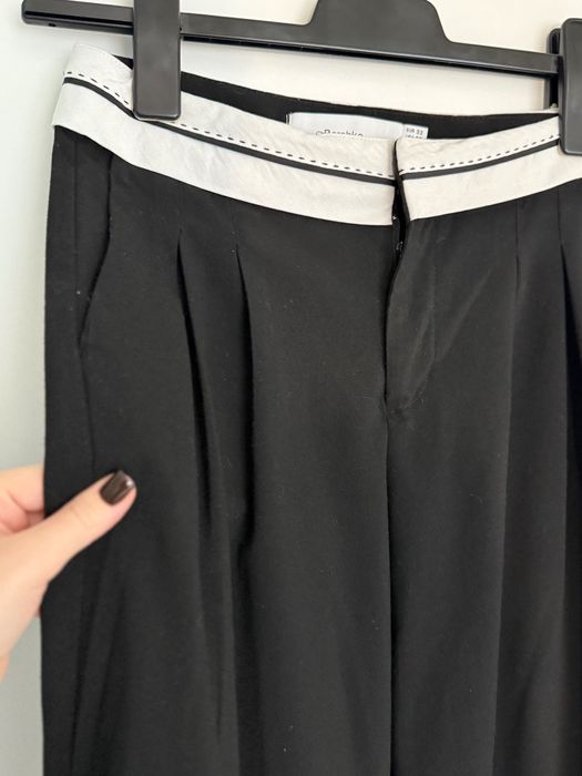 брюки чорні широкі