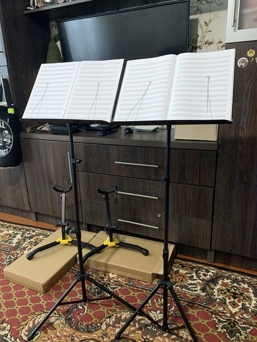 Пюпітр новий (пюпитр) підставка для нот професійна, пульт 540 - 750грн