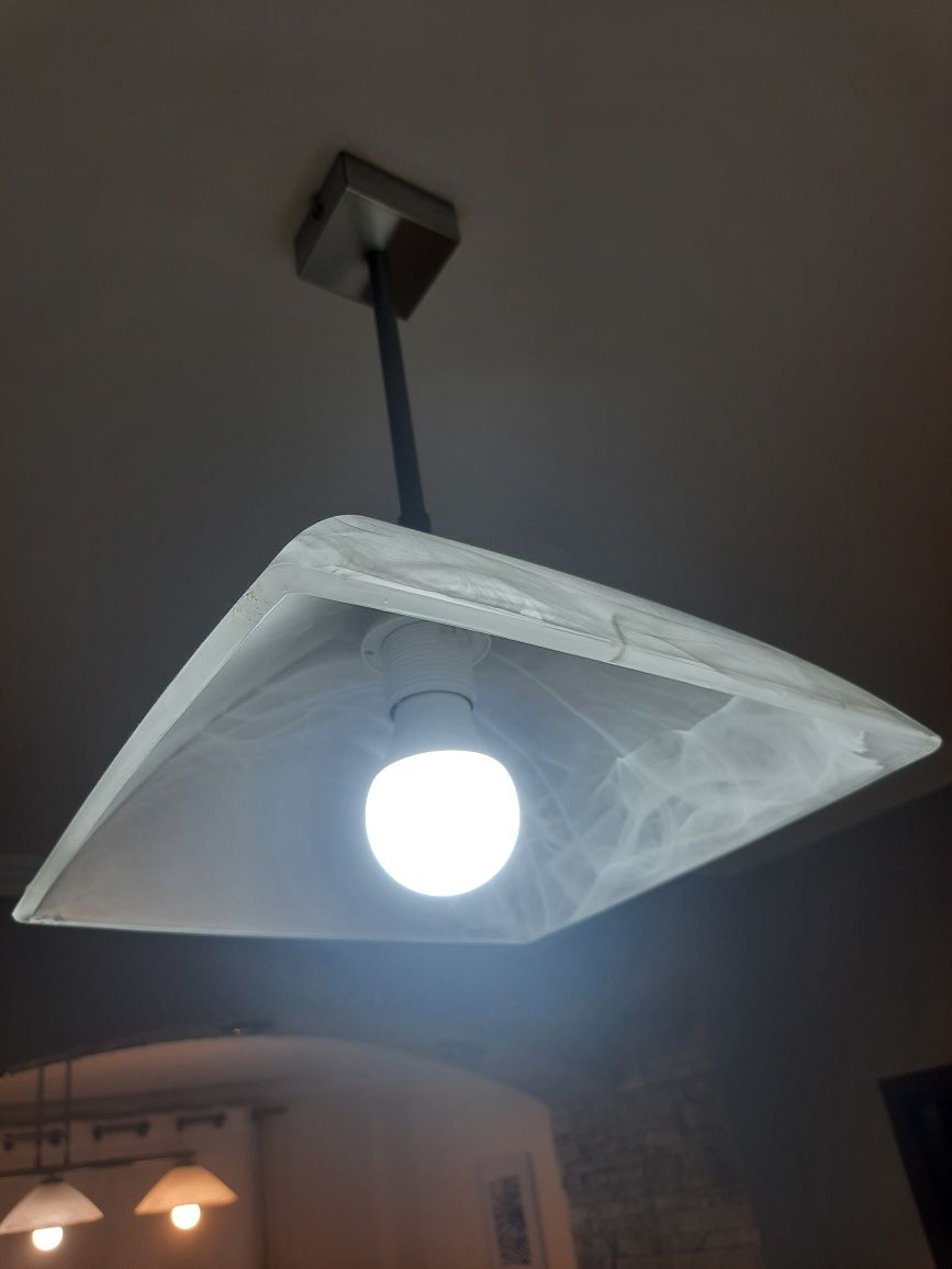 Żyrandol, Lampa sufitowa. Lampa kuchenna sufitowa