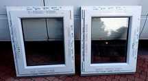NOWE OKNO PCV 65x75, na otwór 70x80, 75x93 na otwór 80x100, białe. RUP