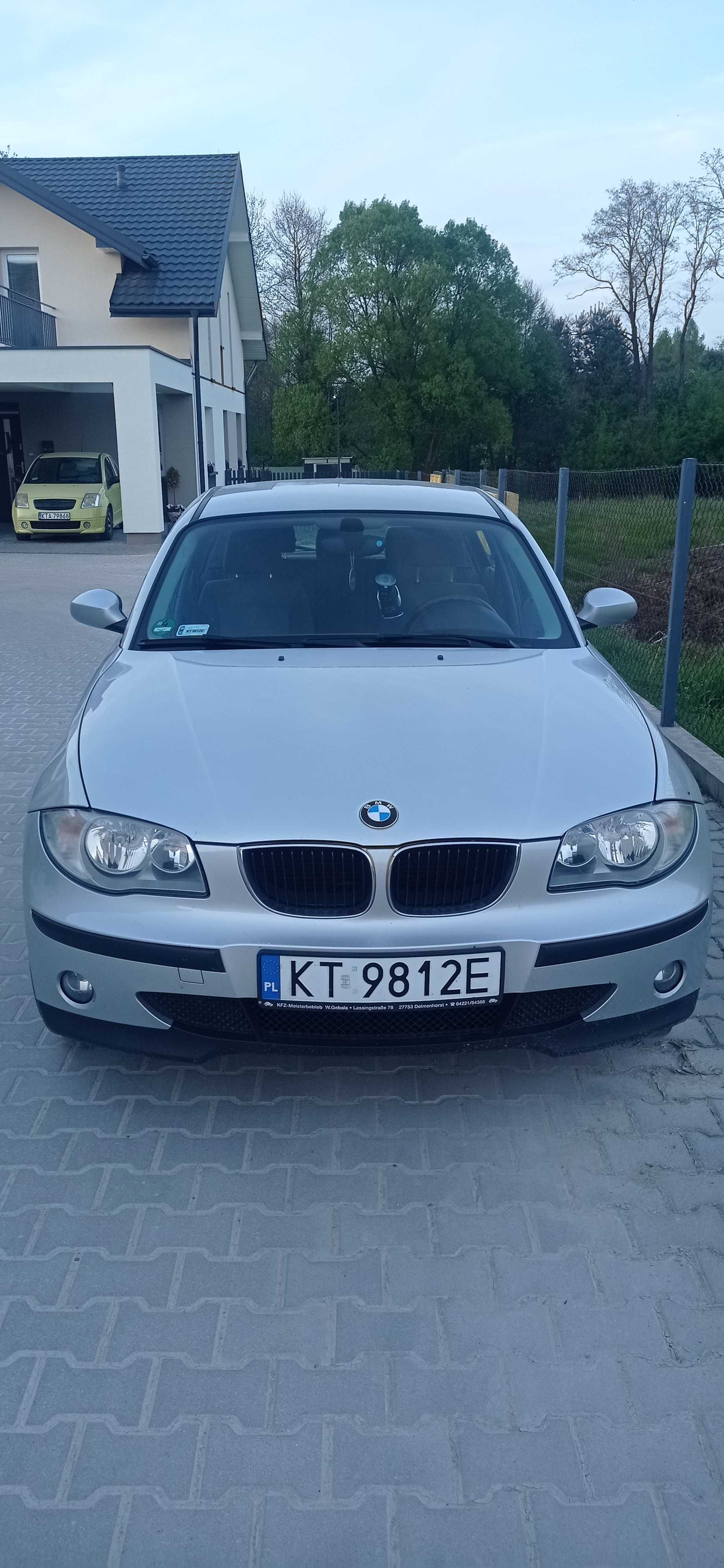 BMW seria 1 2006 rok benzyna 1,6, klima