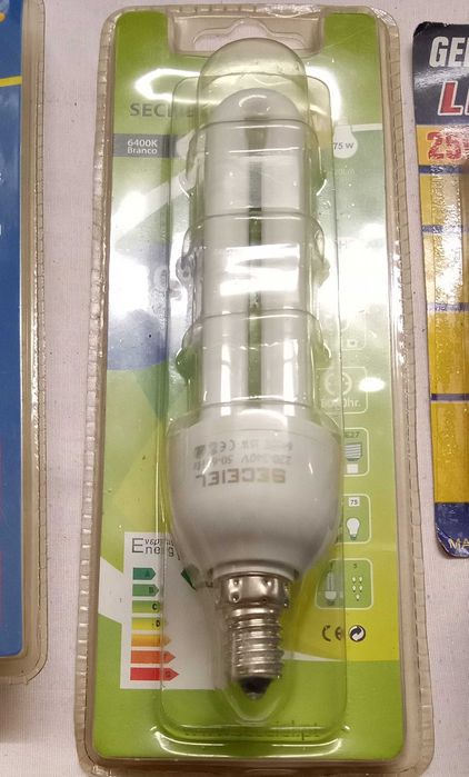 Lâmpadas novas, diversas, lote nº 9,  por 5€