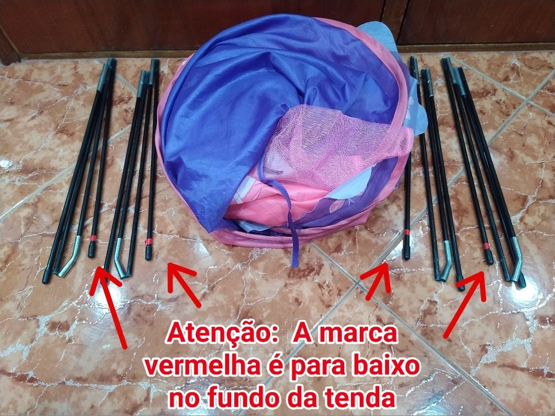 Tenda portátil de brincar criança menina bebé praia campismo casa.