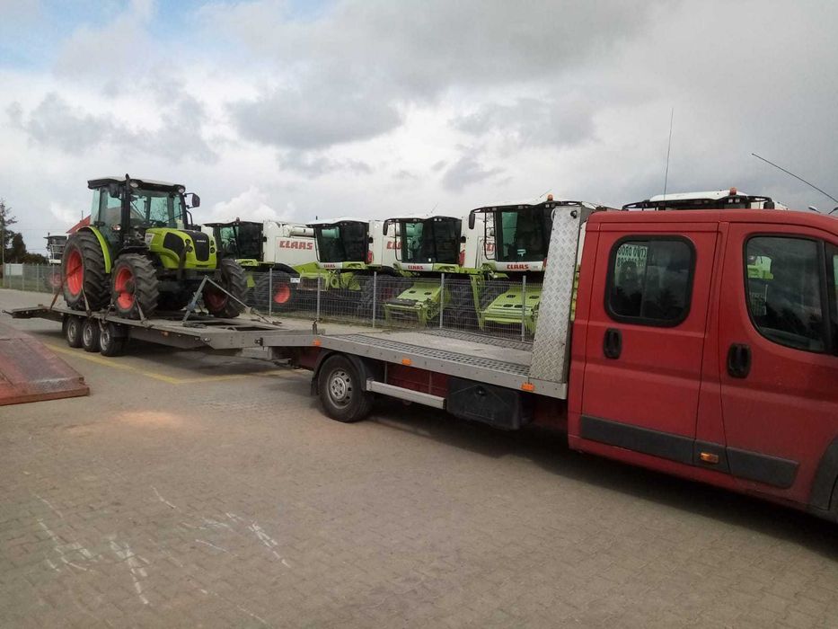 Usługi transportowe maszyn gabarytów itp Żnin Wągrowiec Gniezno Barcin