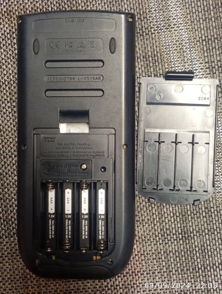 Calculadora gráfica Texas Instruments TI-84 Plus