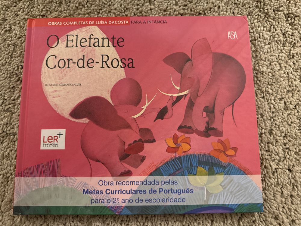 Livro O Elefante Cor de Rosa