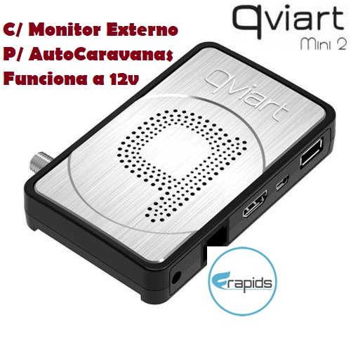 Receptor Satélite HD Qviart Mini 2 + Antena USB WIFI – IKS