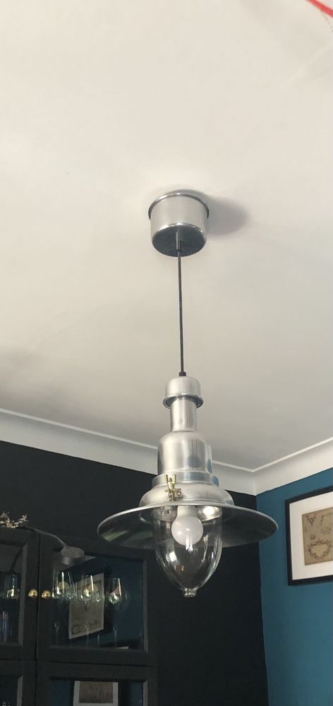 Conjunto de 4 candeeiros de teto