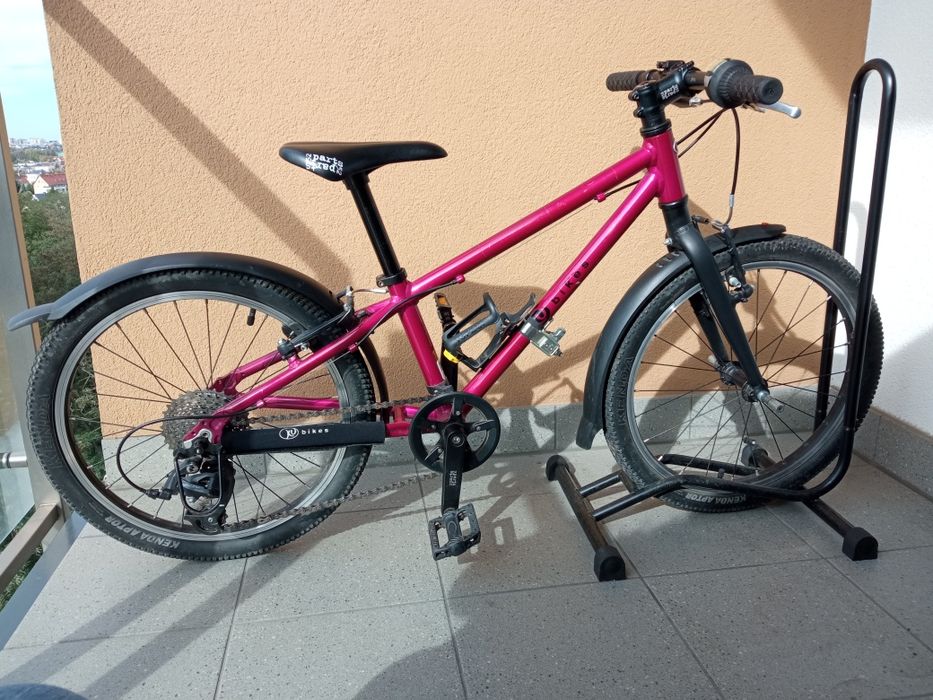 Rower 20" 20 cali kubikes różowy 20L lekki 7,5 kg dziecięcy od 110 cm